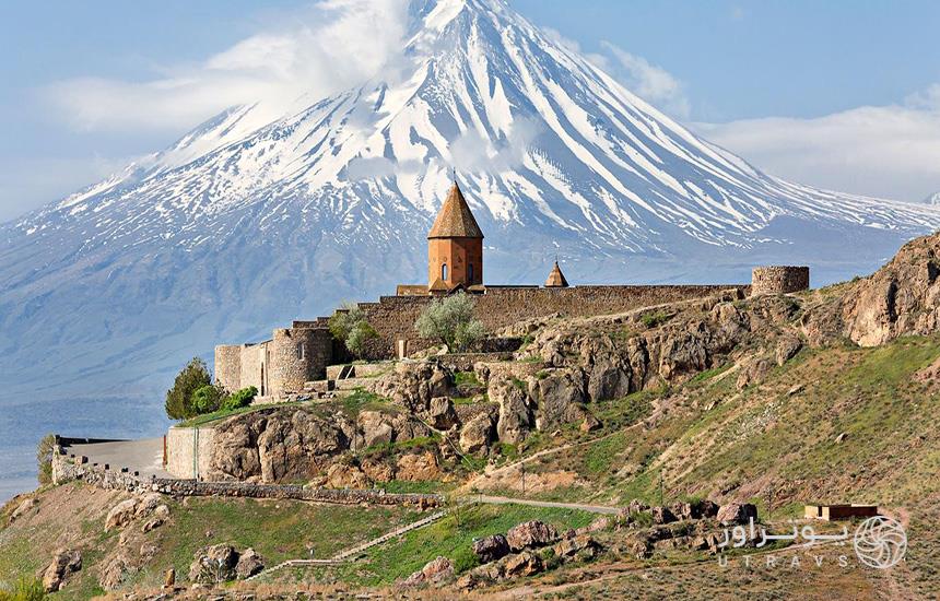تصویر ارمنستان از بالا